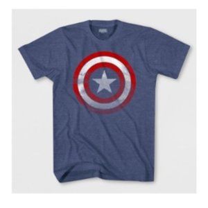 Marvel Captain America Short Sleeve Graphic T-Shirt